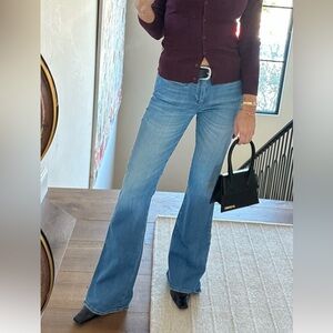 MIH Women's Blue Flared Jeans